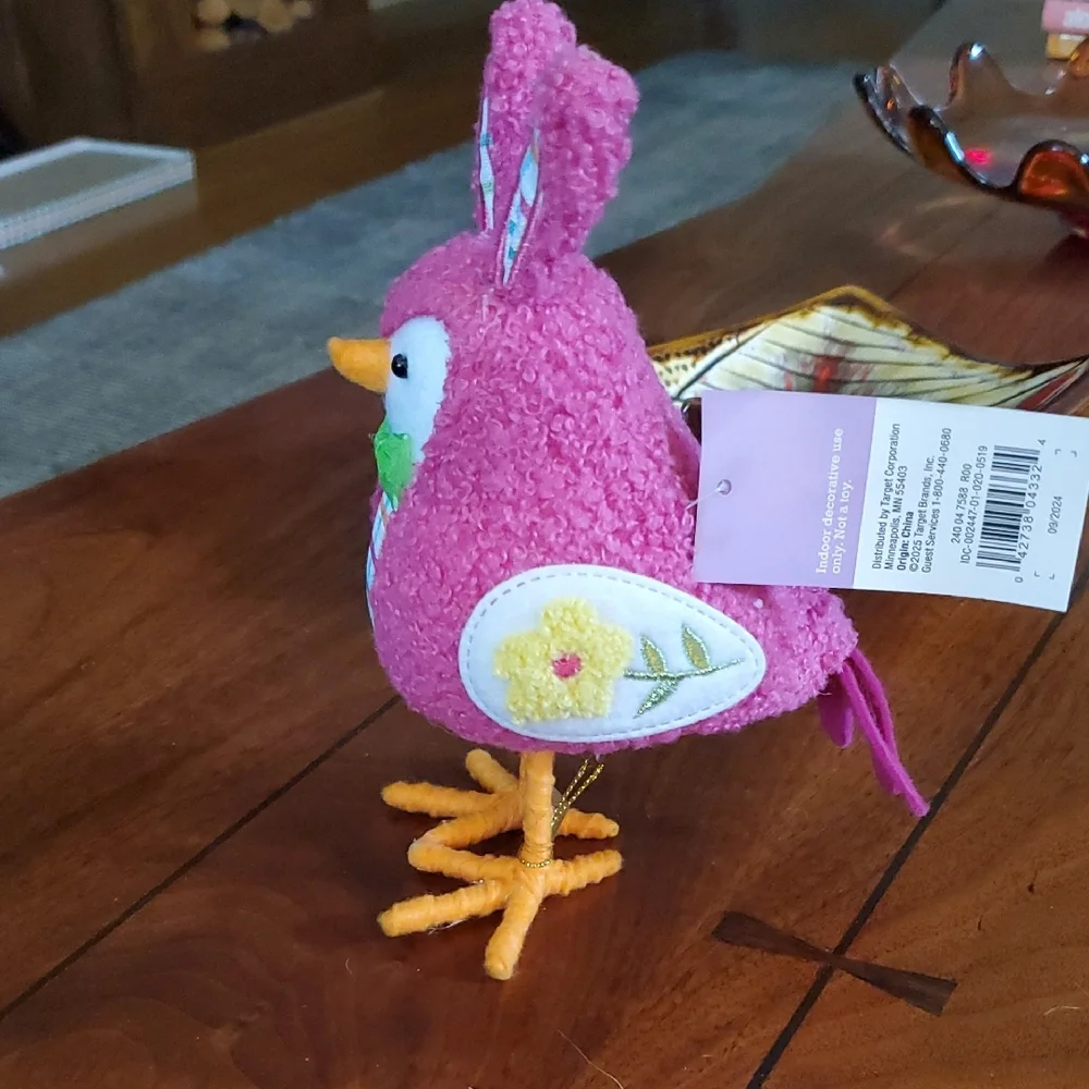 Featherly Friends Tint Easter Fabric Felt Bird